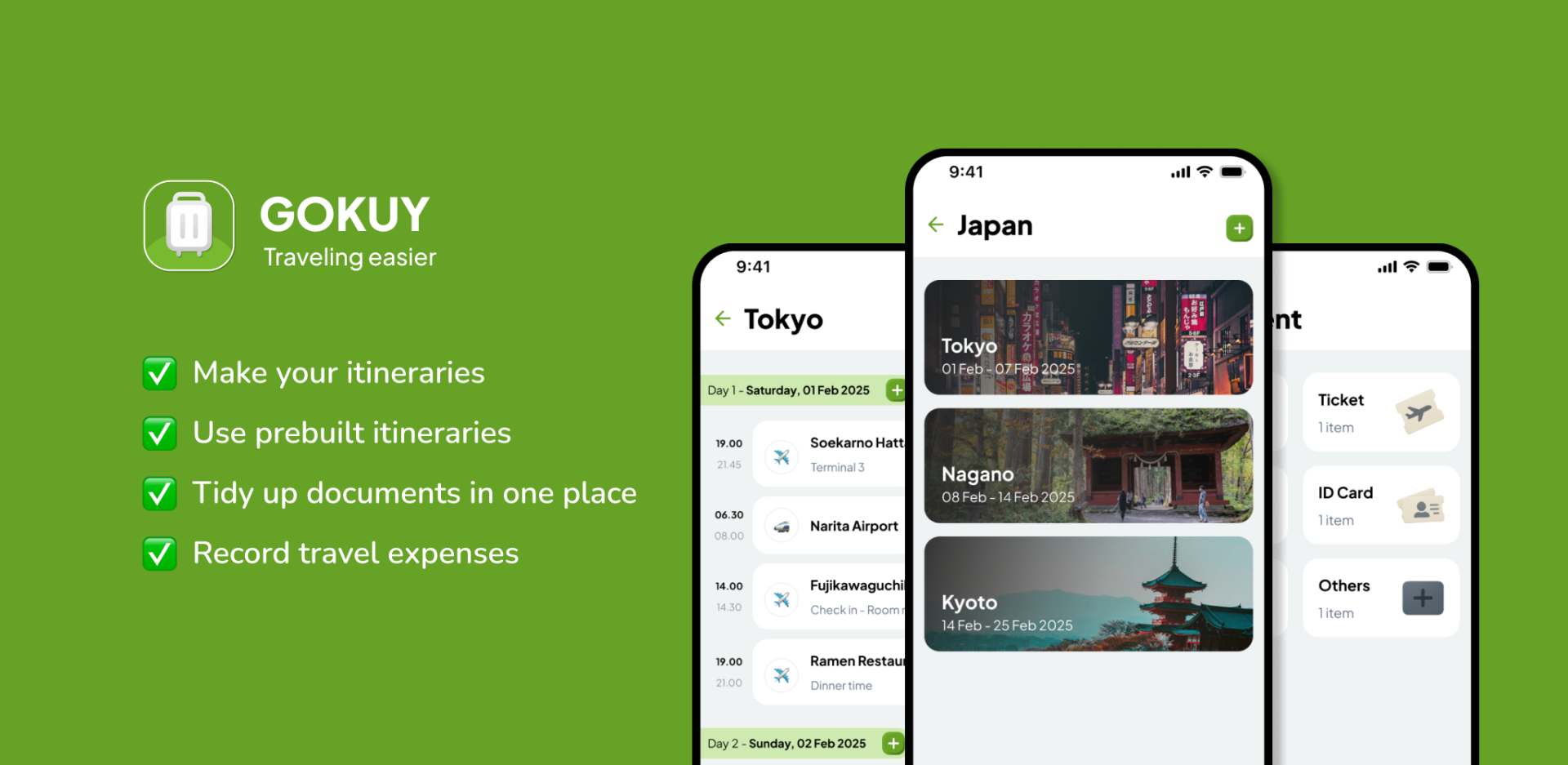 Gokuy - Aplikasi Rencana Perjalanan Wisata buatan Karya Anak Bangor di Play Store dan App Store
